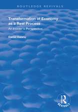 Transformation of Economy as a Real Process: An Insider's Perspective