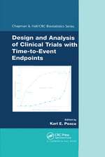 Design and Analysis of Clinical Trials with Time-to-Event Endpoints