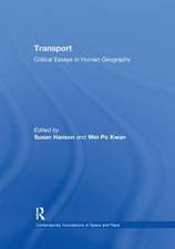 Transport: Critical Essays in Human Geography