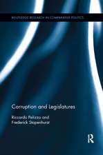 Corruption and Legislatures