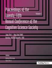 Proceedings of the 25th Annual Cognitive Science Society