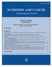 Selenium and Cancer: Larry C. Clark Memorial Issue: A Special Issue of Nutrition and Cancer