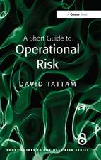 A Short Guide to Operational Risk