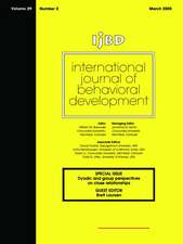 Dyadic And Group Perspectives On Close Relationships: Special Issue of International Journal of Behavioral Development