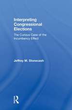 Interpreting Congressional Elections: The Curious Case of the Incumbency Effect