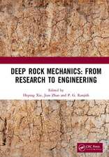 Deep Rock Mechanics: From Research to Engineering: Proceedings of the International Conference on Geo-Mechanics, Geo-Energy and Geo-Resources (IC3G 2018), September 21-24, 2018, Chengdu, P.R. China