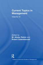 Current Topics in Management: Volume 10