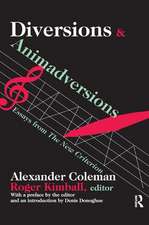 Diversions and Animadversions: Essays from 