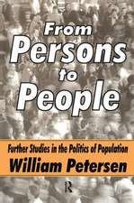 From Persons to People: A Second Primer in Demography