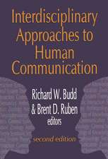 Interdisciplinary Approaches to Human Communication