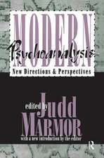 Modern Psychoanalysis: New Directions and Perspectives