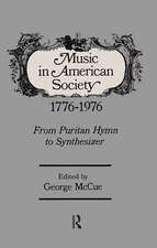 Music in American Society