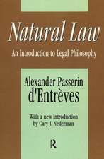 Natural Law: An Introduction to Legal Philosophy