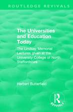 Routledge Revivals: The Universities and Education Today (1962)