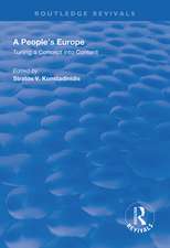 A People's Europe: Turning a Concept into Content