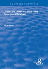 Control and Power in Central-local Government Relations