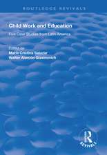 Child Work and Education: Five Case Studies from Latin America