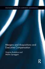 Mergers and Acquisitions and Executive Compensation