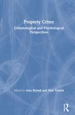 Property Crime: Criminological and Psychological Perspectives