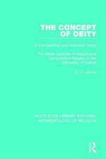 The Concept of Deity: A Comparative and Historical Study. The Wilde Lectures in Natural and Comparative Religion in the University of Oxford