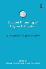 Student Financing of Higher Education: A Comparative Perspective