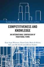 Competitiveness and Knowledge: An International Comparison of Traditional Firms