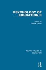 Smith: Psychology of Education II (4-vol. set)