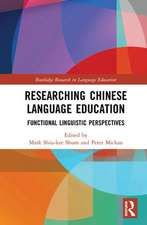 Researching Chinese Language Education: Functional Linguistic Perspectives