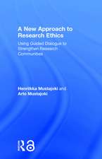 A New Approach to Research Ethics: Using Guided Dialogue to Strengthen Research Communities