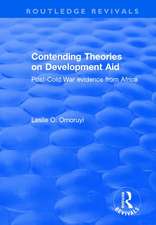 Contending Theories on Development Aid: Post-Cold War Evidence from Africa