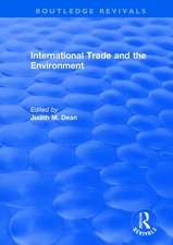 International Trade and the Environment