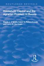 Household Capital and the Agrarian Problem in Russia