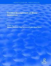 Conflict Management of Water Resources