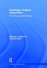 Qualitative Analysis Using NVivo: The Five-Level QDA® Method