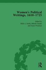 Women's Political Writings, 1610-1725 Vol 1