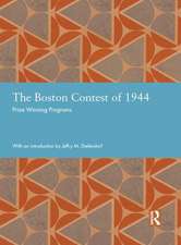 The Boston Contest of 1944: Prize Winning Programs