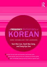 A Frequency Dictionary of Korean: Core Vocabulary for Learners