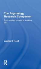 The Psychology Research Companion: From student project to working life