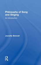 Philosophy of Song and Singing: An Introduction