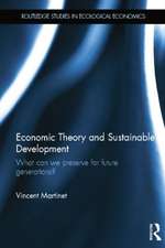 Economic Theory and Sustainable Development: What Can We Preserve for Future Generations?