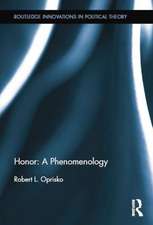 Honor: A Phenomenology