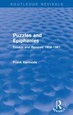 Puzzles and Epiphanies (Routledge Revivals): Essays and Reviews 1958-1961