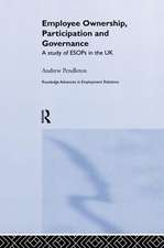 Employee Ownership, Participation and Governance: A Study of ESOPs in the UK