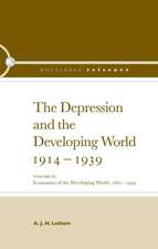 The Depression and the Developing World, 1914-1939