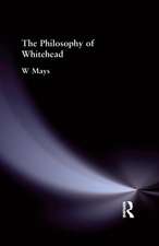 The Philosophy of Whitehead