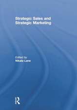 Strategic Sales and Strategic Marketing