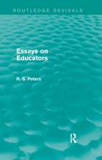 Essays on Educators (Routledge Revivals)