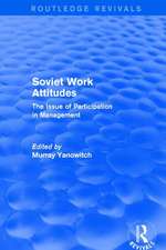 Revival: Soviet Work Attitudes (1979)