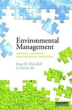 Environmental Management: Critical thinking and emerging practices