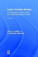 Latent Variable Models: An Introduction to Factor, Path, and Structural Equation Analysis, Fifth Edition